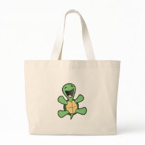 Happy Turtle Canvas Bags