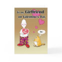 happy valentine girlfriend cards