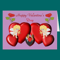 HAPPY VALENTINE'S CUPID CARD cards