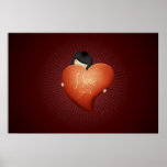 Happy Valentine's Day: A Girl In Love (English) posters