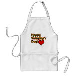 Happy Valentine's Day aprons