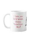Happy Valentines Day Birds Mug
