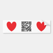 Happy Valentine's Day - English Bumper Sticker