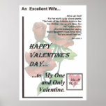 Happy Valentines Day -- Excellent Wife posters