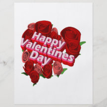 Happy Valentines Day Full Color Flyer