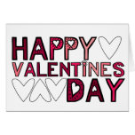 Happy Valentines Day Greeting Card
