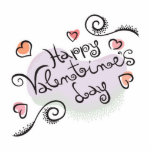 happy valentines day photo sculptures