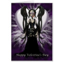 Happy Valentines, Gothic, Cartoon Doll, female cards