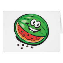 happy watermelon cards