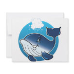 Happy Whale invitations