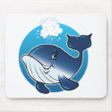 Happy Whale mousepads