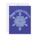 Happy Winter Solstice invitations