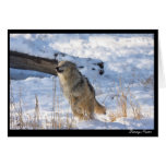 Happy Wolf Greeting Card