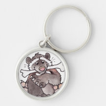 Happy Wolverine Key Chain