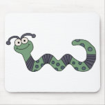 Happy Worm Mouse Mats