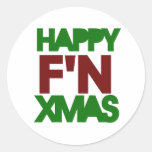 Happy Xmas humour Stickers