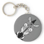 HAPPY ZEBRA KEYCHAIN