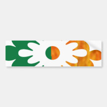 HappyDance Flower : Enjoy n Share the Joy Bumper Sticker