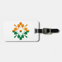 HappyDance Flower : Enjoy n Share the Joy Luggage Tag
