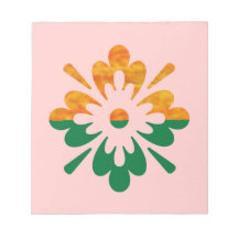 HappyDance Flower : Enjoy n Share the Joy Memo Notepads