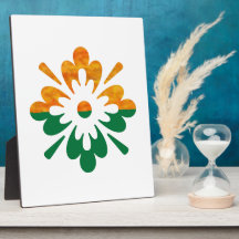 HappyDance Flower : Enjoy n Share the Joy Display Plaques