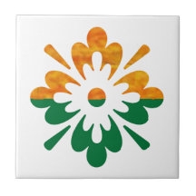 HappyDance Flower : Enjoy n Share the Joy Tile