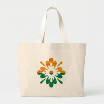 HappyDance Flower : Enjoy n Share the Joy Tote Bag
