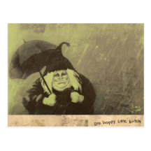 HappyLittleWitch Post Card