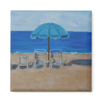 "Hapuna Beach Hawaii" Refrigerator Magnet
