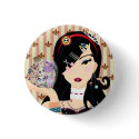 Harajuku Girl Mayumi buttons