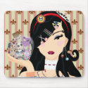 Harajuku Girl Mayumi mousepads