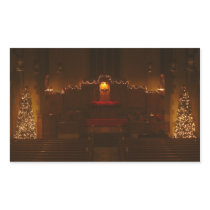 Harbison Chapel at Christmas Sticker