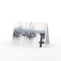 Harbor Sailboats Card