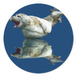 HARBOR-SEAL PUP Wildlife-supporter Sticker