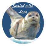 HARBOR-SEAL PUP Wildlife-supporter Sticker