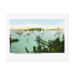 Harbour and Yacht Club, Bar Harbour, Maine postcards