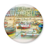 HARBOUR AS A PAINTING magnets