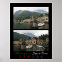 Harbour at Menaggio posters