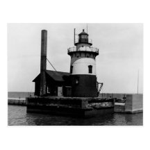 Harbour Beach Lighthouse Postcard