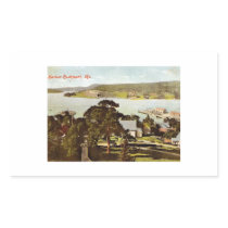 Harbour, Bucksport, Maine 1908 Vintage Stickers