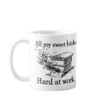 hard at work mugs