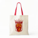 Hard core Spanish futbol fans skull shield gifts bags