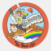 hard life sticker
