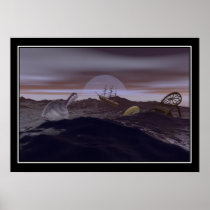 Hard Night Ahead Surreal Print