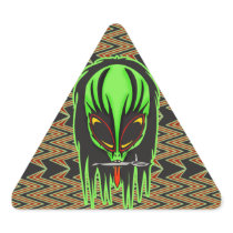 Hard Rock Alien Band Member Triangle Sticker