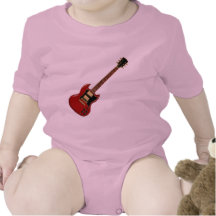 Hard Rock Electric Guitars (red) T-shirt