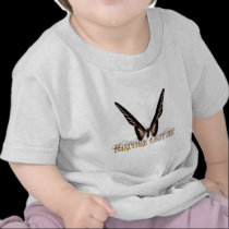 HardCore Couture Butterfly 2 Brown t-shirts