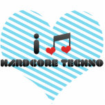 Hardcore Techno fan Photo Sculpture