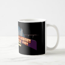 Hardened Heroes & Fiendish Foes Logo Mugs