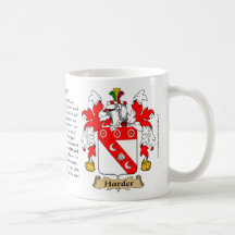Harder, the Origin, the Meaning and the Crest Mugs